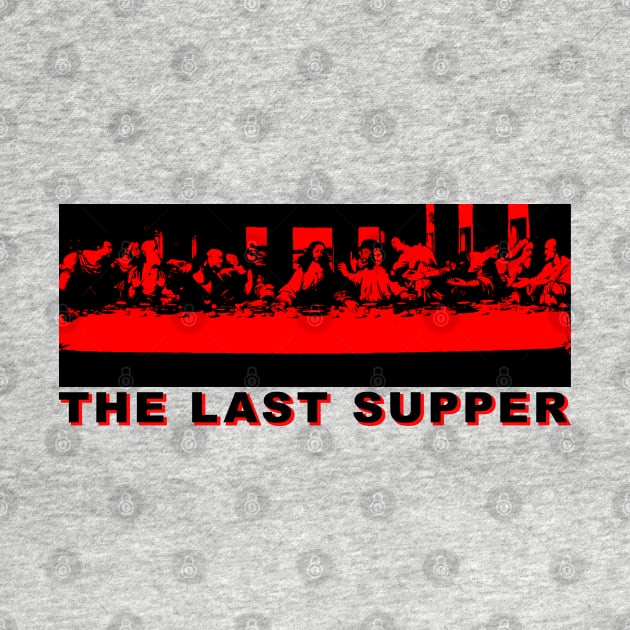 the last supper grunge by Genetics art
